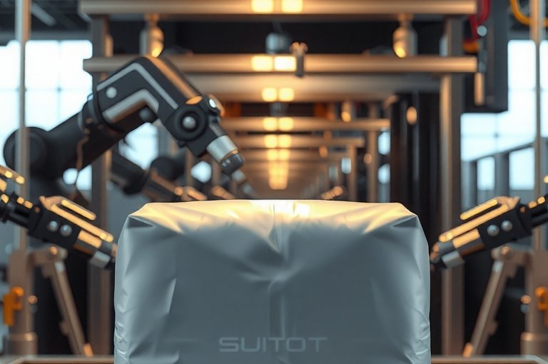 全自動(dòng)站立式碼垛機(jī)