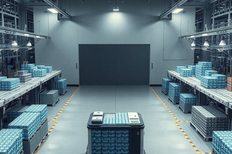 重載雙立柱式堆垛機(jī)